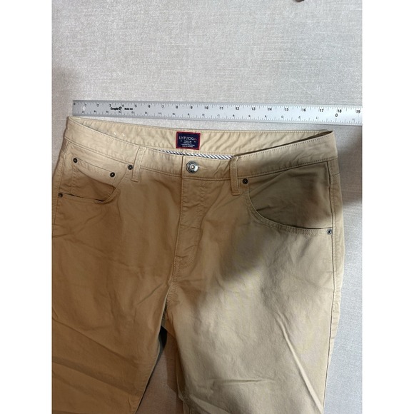 UNTUCKit Don Santiago Straight Fit Men's Size 36x30 Pants 40292 Tan - Picture 6 of 7